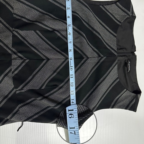 Le Chateau black and gray dress - Picture 10 of 11